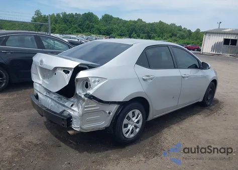 2015 Toyota Corolla L из США, поврежденный, VIN 2T1BURHE3FC278231